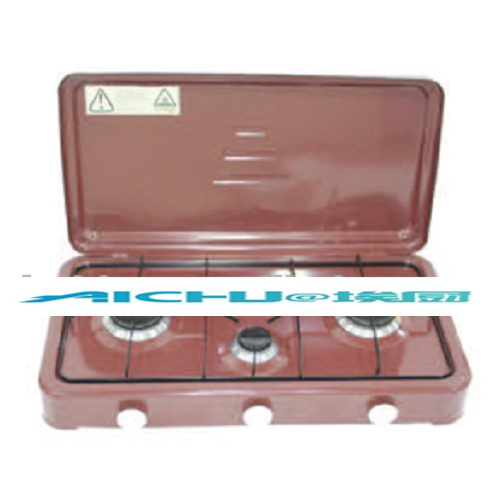 3 Burners Table Spray Coating Gas Stove